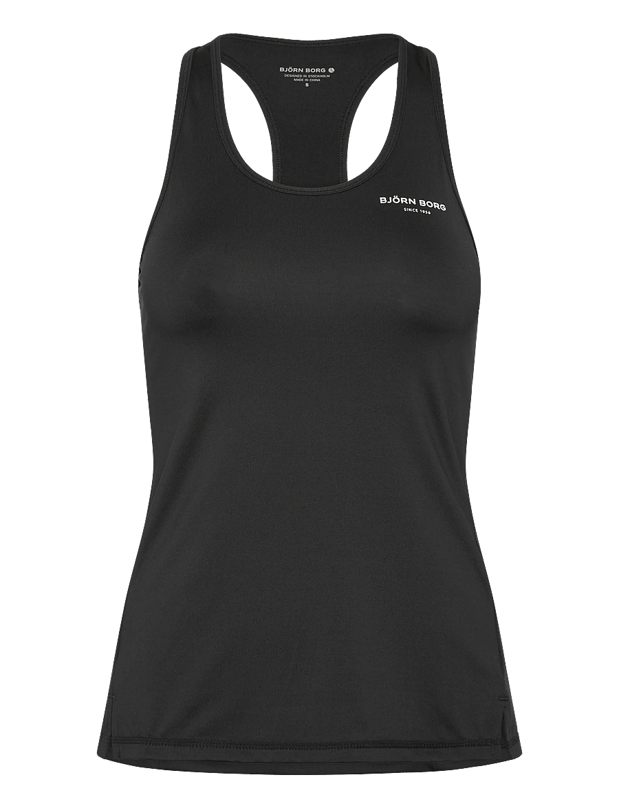 Björn Borg - BORG SPORT TANK - toppar & t-shirts - black beauty - 0