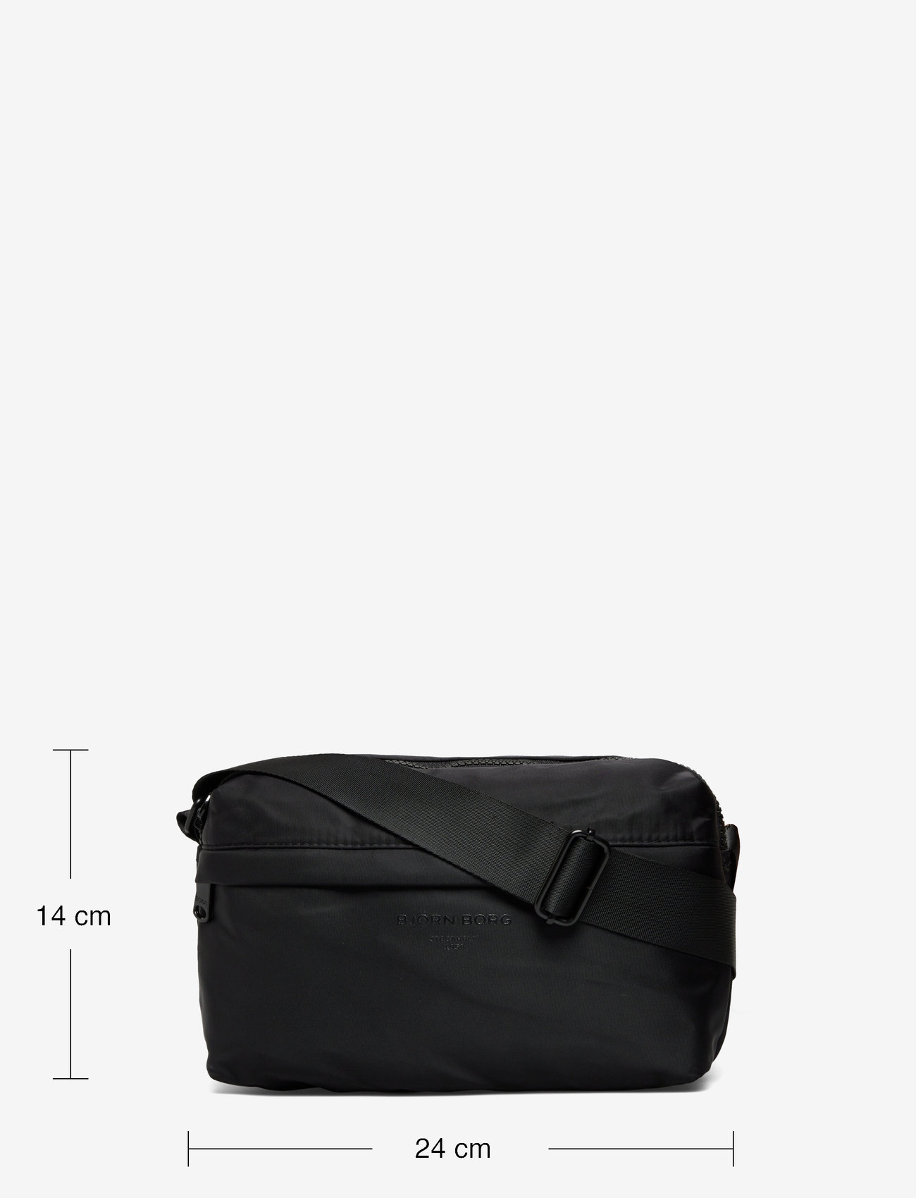 Björn Borg - BORG DAILY CROSSOVER BAG - sacoches bandoulière & bananes - black beauty - 4