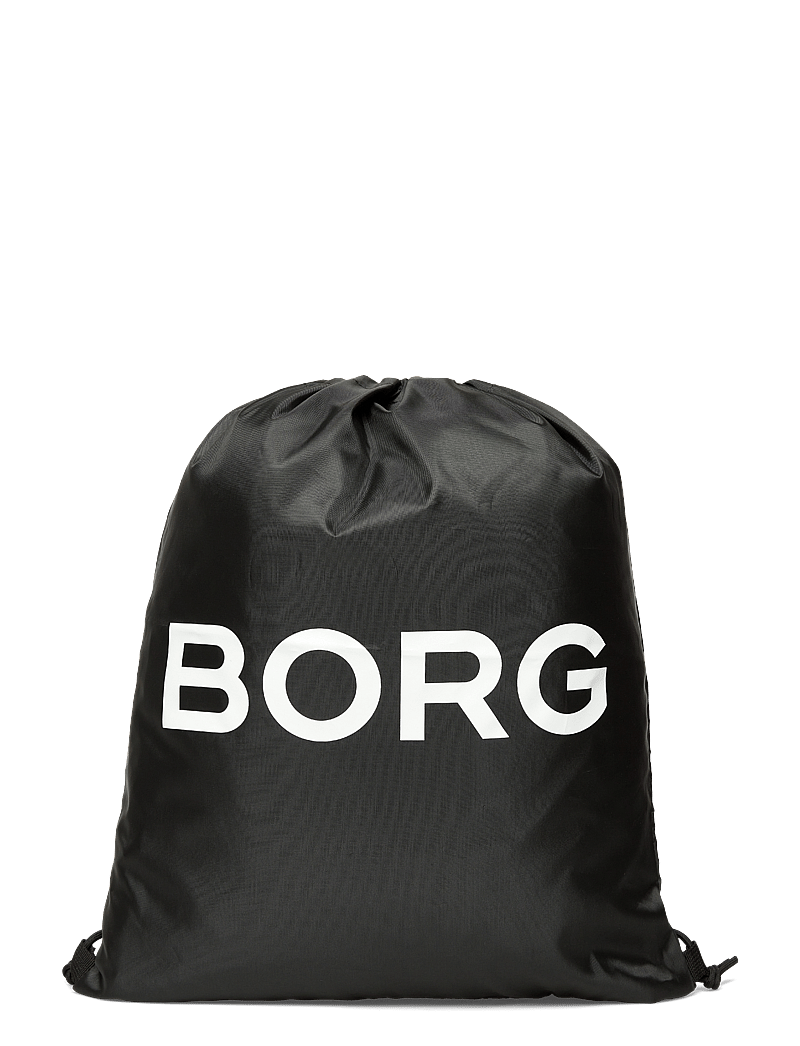 Björn Borg - BORG JUNIOR DRAWSTRING BAG - sporttaschen - black beauty - 0
