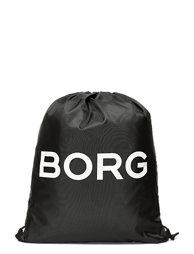 Björn Borg BORG JUNIOR DRAWSTRING BAG 15L - Gym Bags - BLACK BEAUTY / black