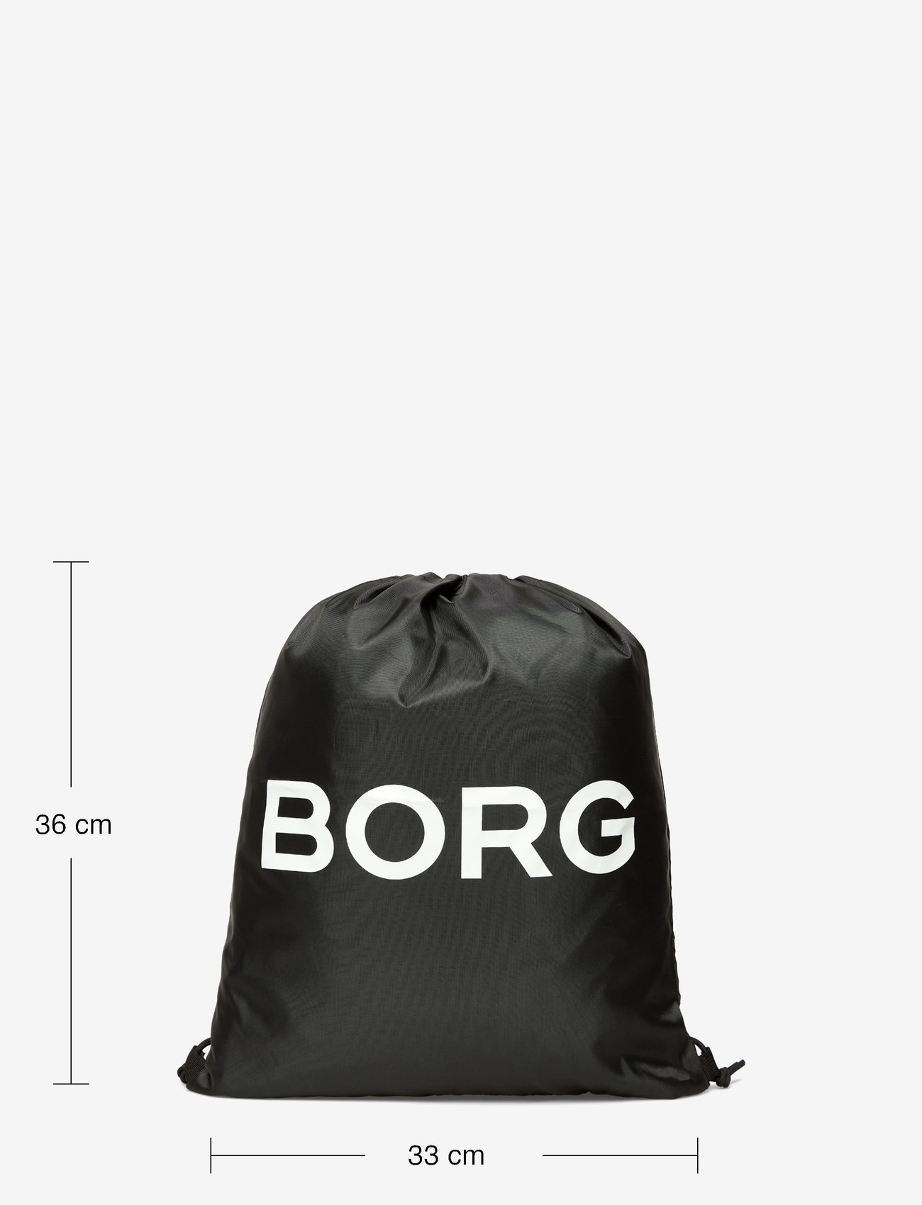 Björn Borg - BORG JUNIOR DRAWSTRING BAG - black beauty - 5