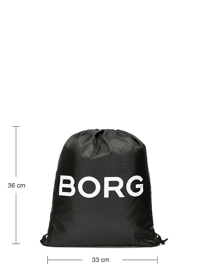 Björn Borg - BORG JUNIOR DRAWSTRING BAG - sporttaschen - black beauty - 5
