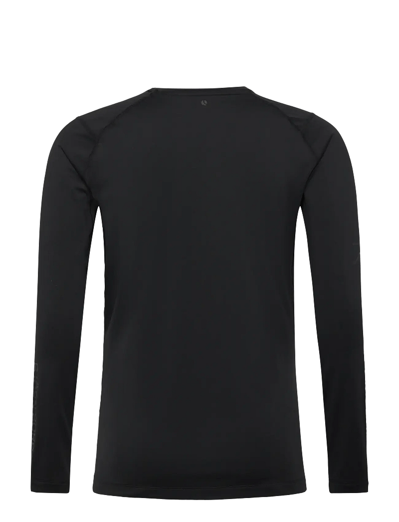 Björn Borg - BORG SOFT COMPRESSION LS T-SHIRT - longsleeved tops - black beauty - 1