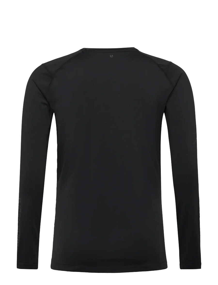 Björn Borg - BORG SOFT COMPRESSION LS T-SHIRT - topi ar garām piedurknēm - black beauty - 1
