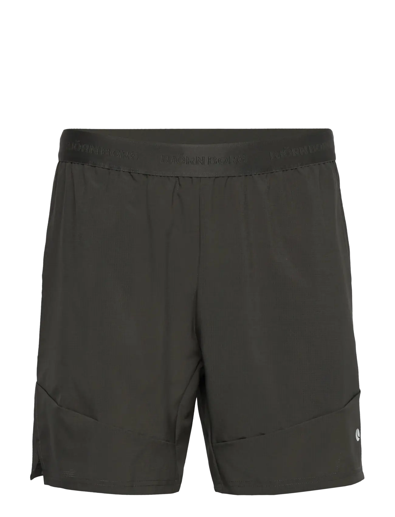 Björn Borg ACE PRO 7" SHORTS - Vaatetus - PEAT / black