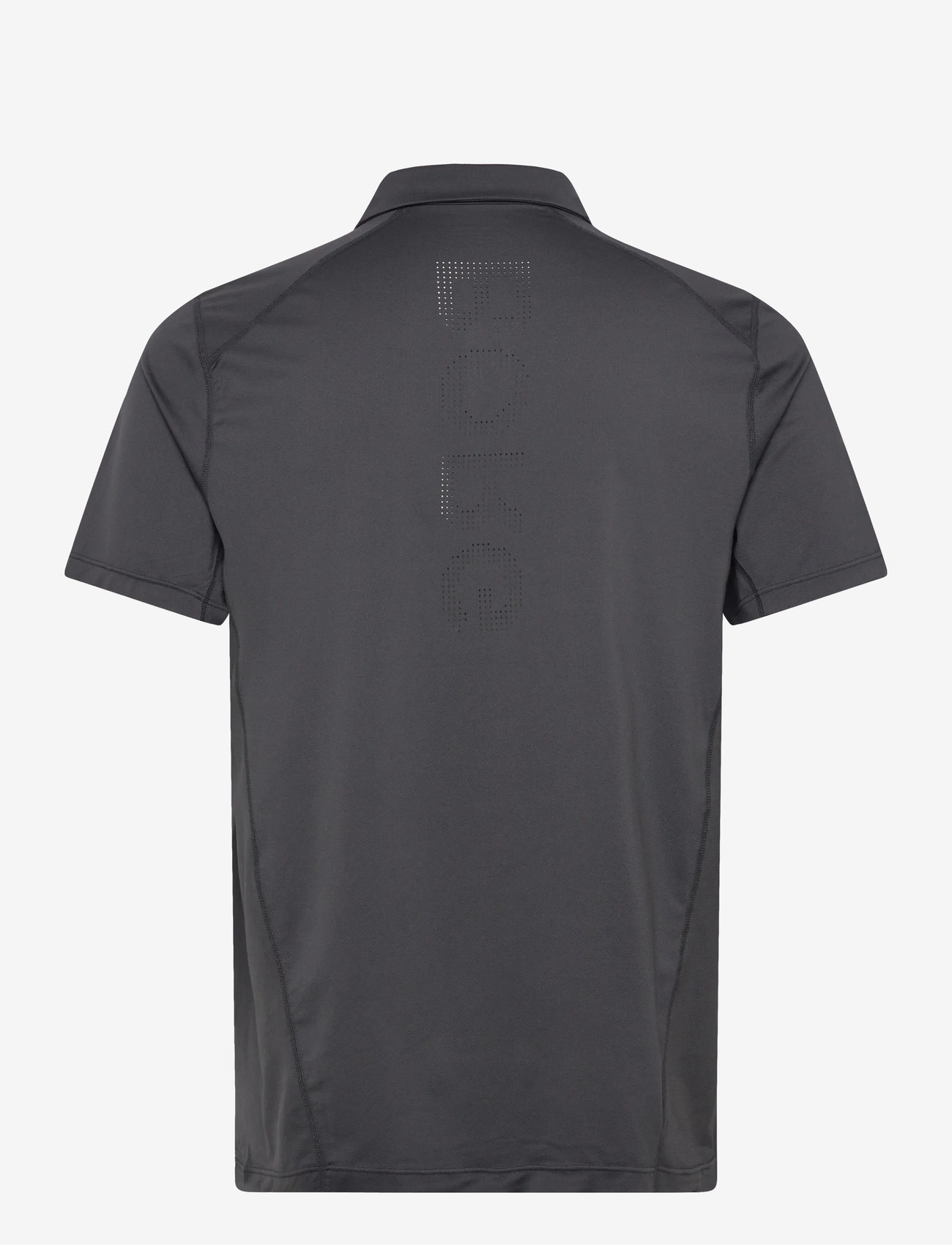 Björn Borg - ACE MESH PANEL POLO SHIRT - alussärgid ja t-särgid - asphalt - 1