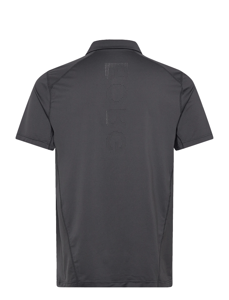 Björn Borg - ACE MESH PANEL POLO SHIRT - alussärgid ja t-särgid - asphalt - 1