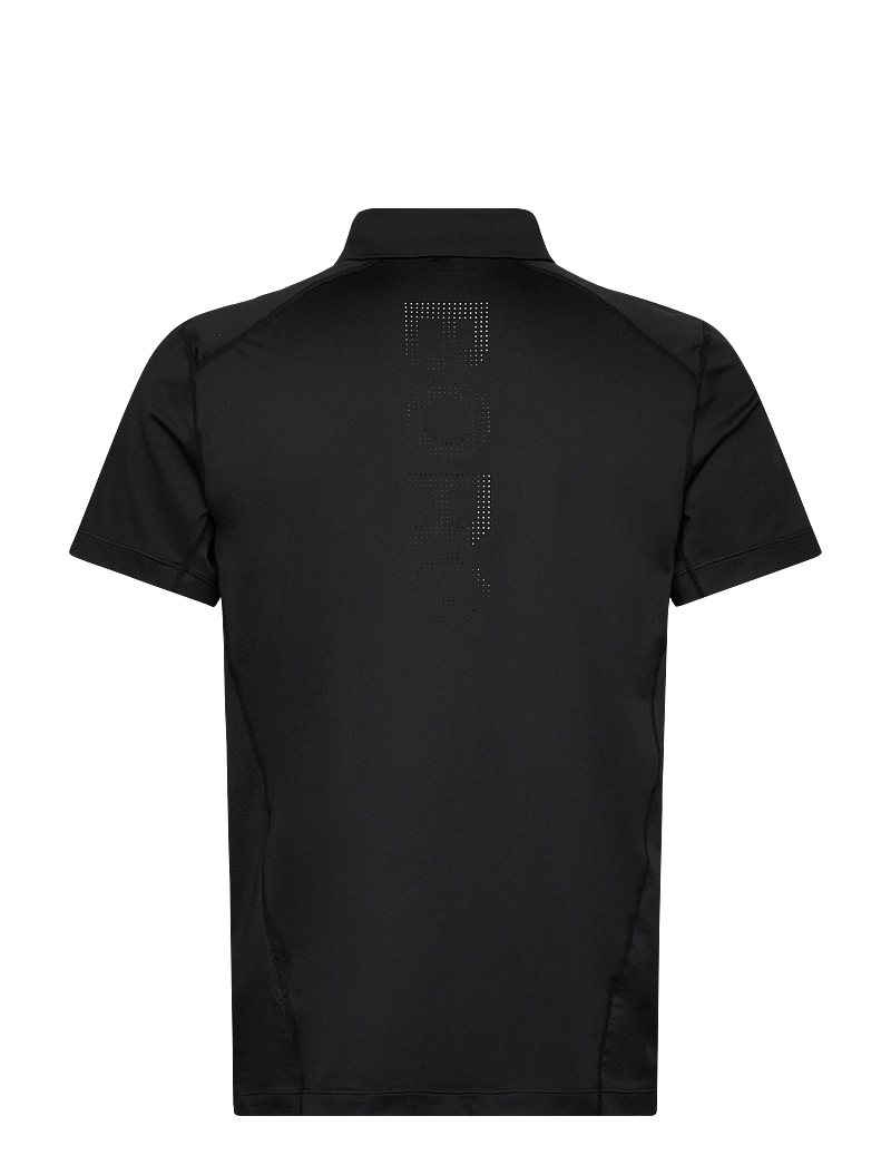 Björn Borg - ACE MESH PANEL POLO SHIRT - oberteile & t-shirts - black beauty - 1