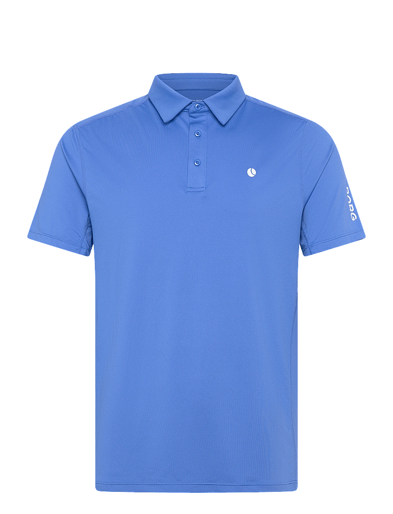 Björn Borg - ACE MESH PANEL POLO SHIRT - polo's - palace blue - 0