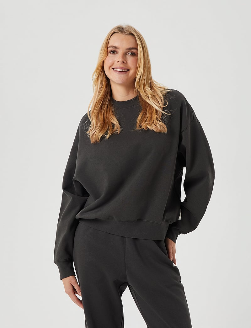 Björn Borg - STUDIO OVERSIZED CREW - overdele - peat - 0