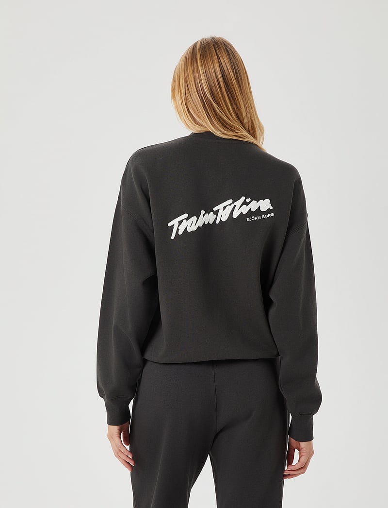 Björn Borg - STUDIO OVERSIZED CREW - overdele - peat - 2