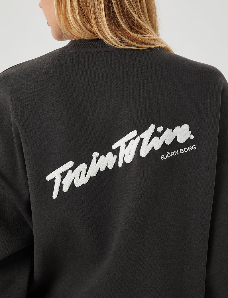 Björn Borg - STUDIO OVERSIZED CREW - overdele - peat - 4