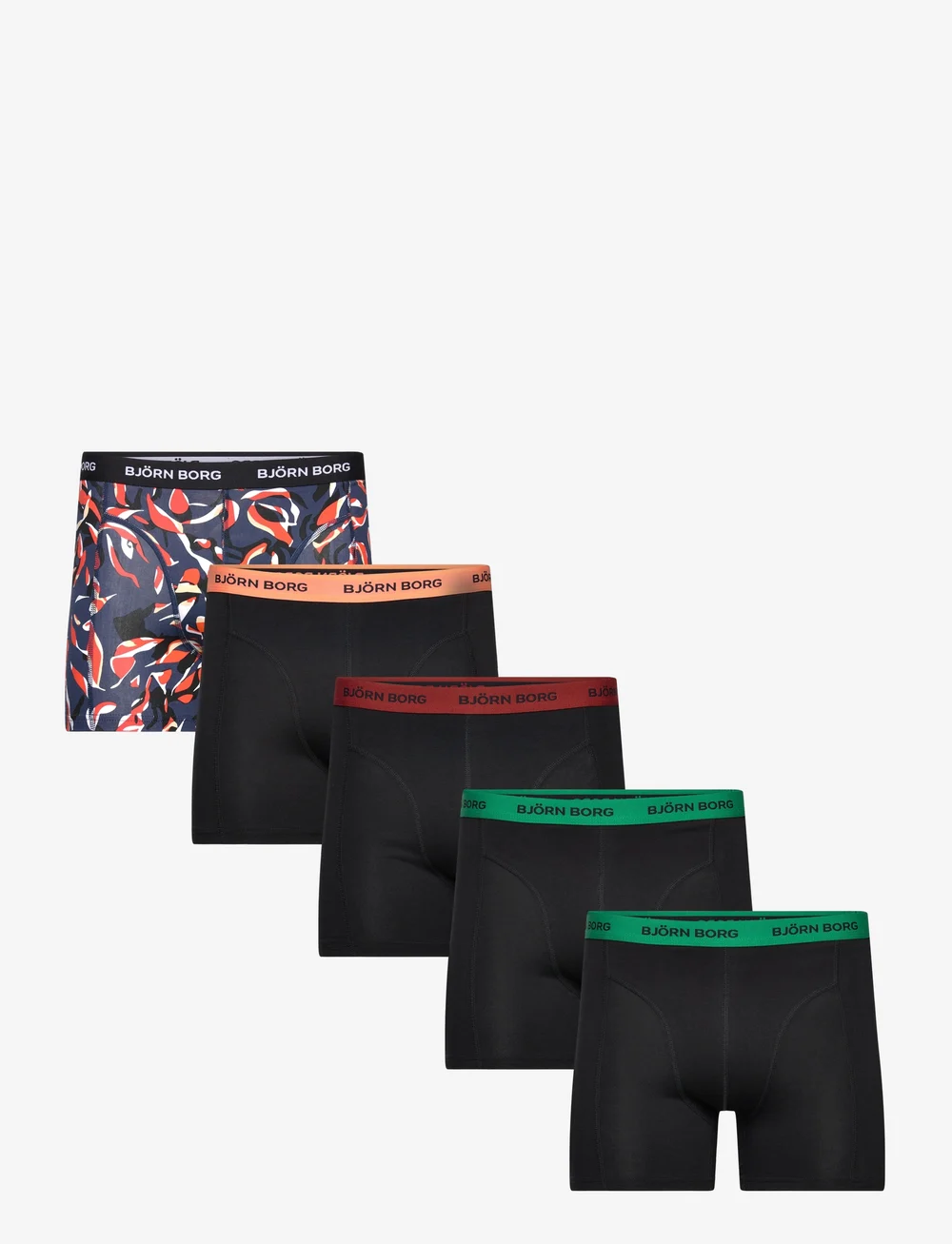 Björn Borg - COTTON STRETCH BOXER 5p - aluspükste mitmikpakk - multipack 3 - 0