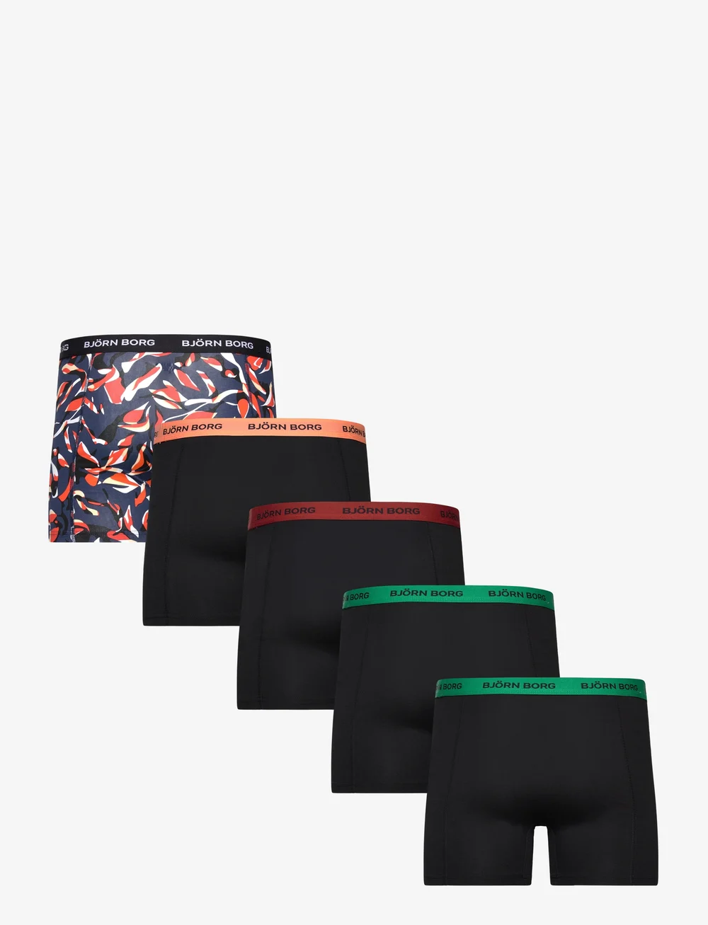 Björn Borg - COTTON STRETCH BOXER 5p - aluspükste mitmikpakk - multipack 3 - 2