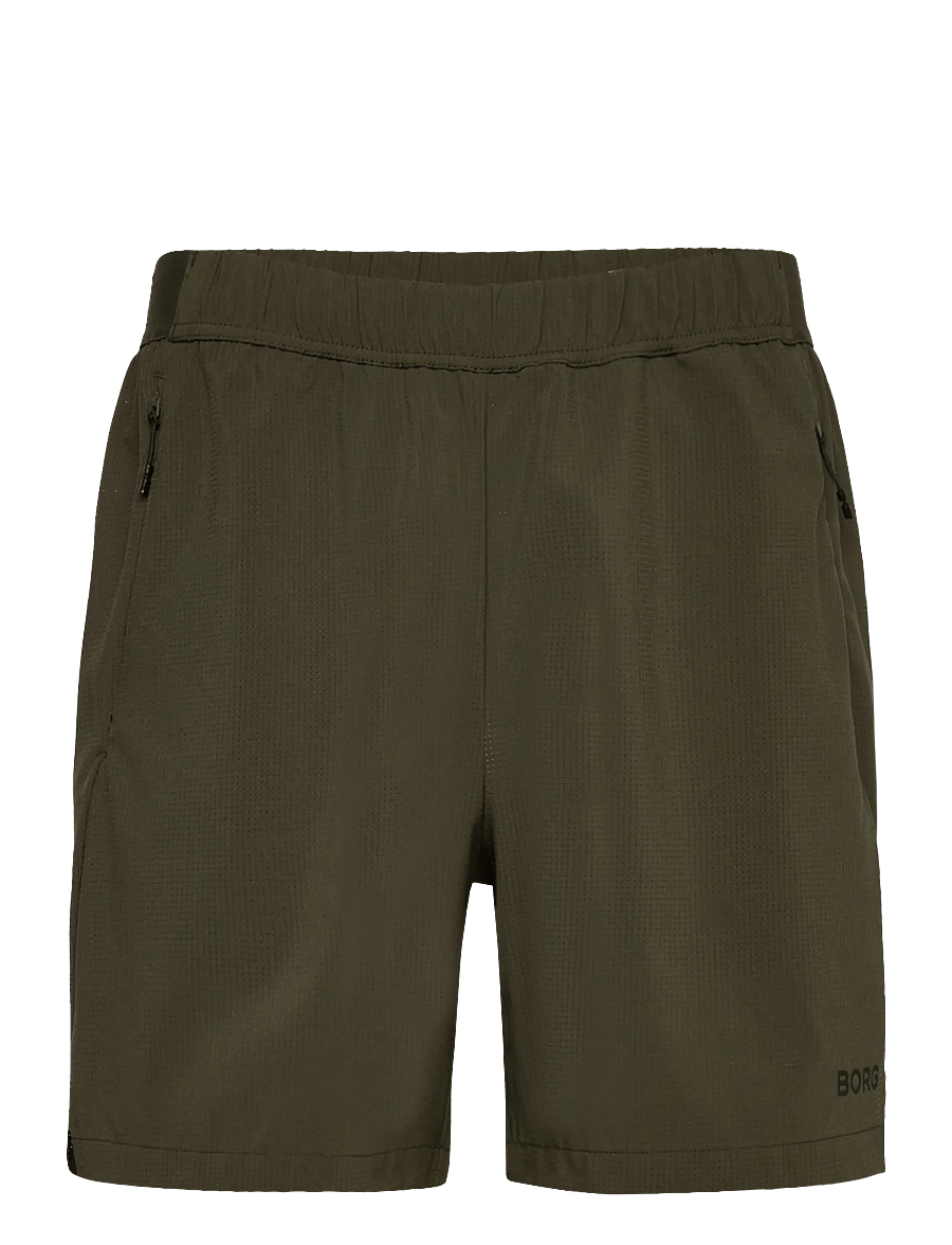 Björn Borg - BORG ZIP 7" SHORTS - lühikesed treeningpüksid - forest night - 0