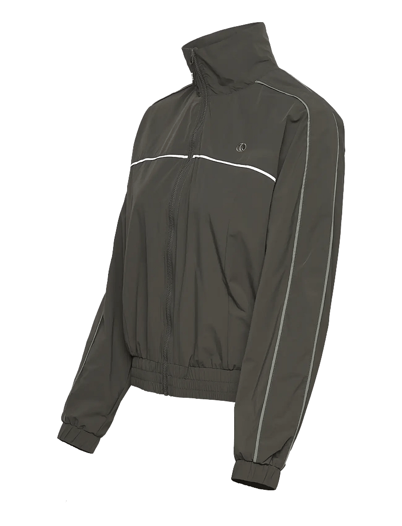 Björn Borg - ACE TRACK JACKET - träningsjackor - peat - 2