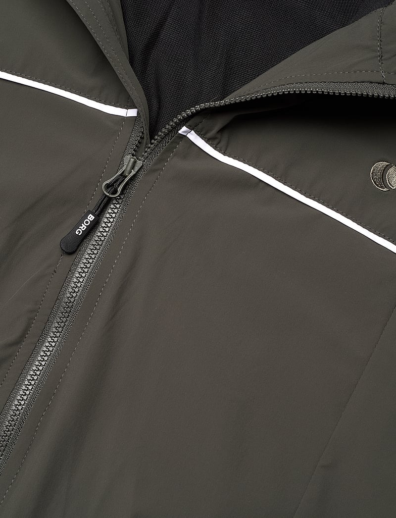 Björn Borg - ACE TRACK JACKET - träningsjackor - peat - 4