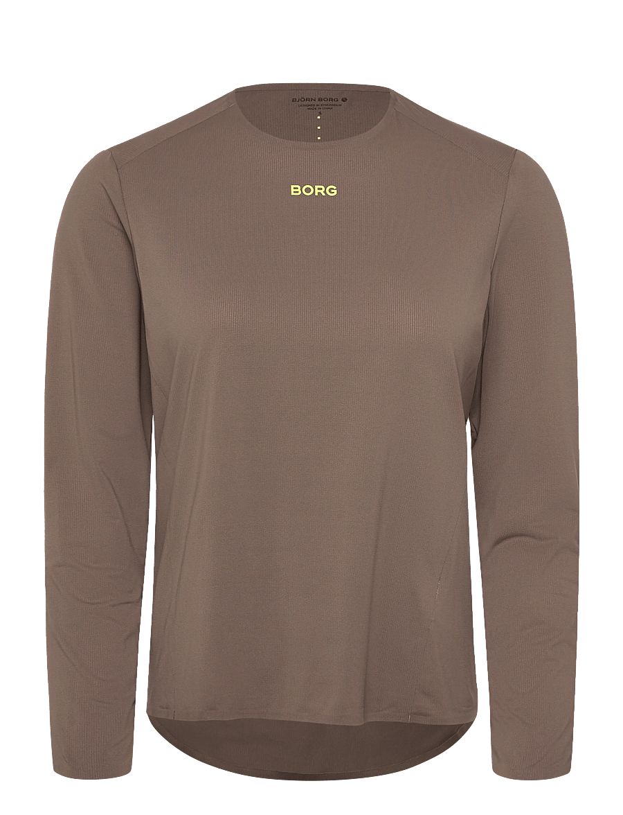 Björn Borg - BORG PERFORMANCE FEATHER LONG SLEEVE T-SHIRT - langærmede t-shirts - falcon - 0