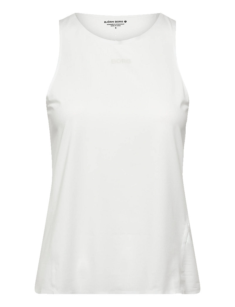 Björn Borg - BORG PERFORMANCE FEATHER TANK - Õlapaeltega pluusid - brilliant white - 0