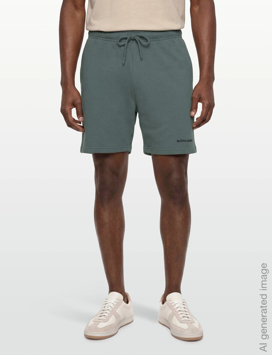 Björn Borg - BORG CLASSIC SWEATSHORTS - hosen - balsam green - 3