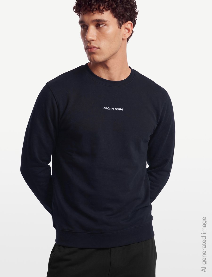 Björn Borg - BORG CLASSIC SWEATSHIRT - dressipluusid - night sky - 3