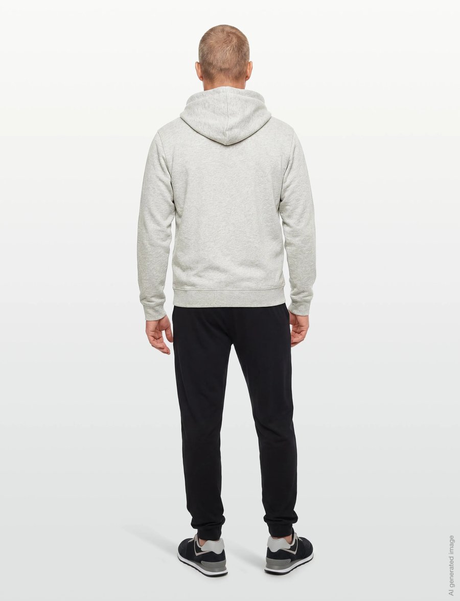 Björn Borg - BORG CLASSIC HOODIE - kapuzenpullover - ultra light grey melange - 4