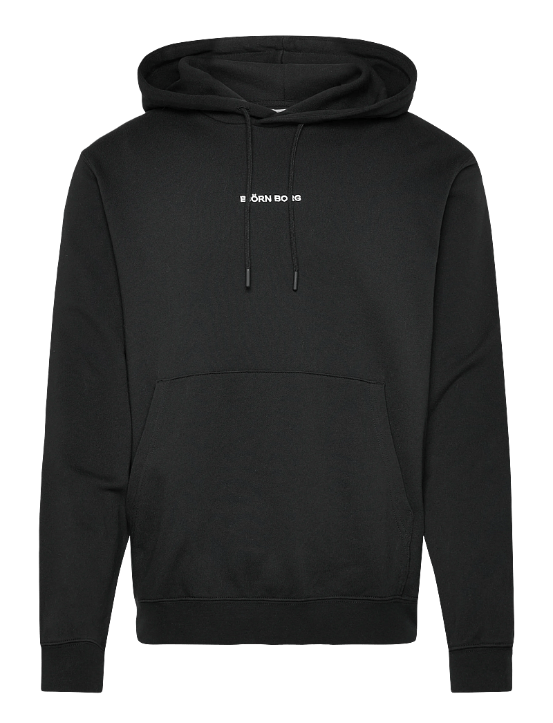 Björn Borg - BORG CLASSIC HOODIE - kapuzenpullover - black beauty - 0