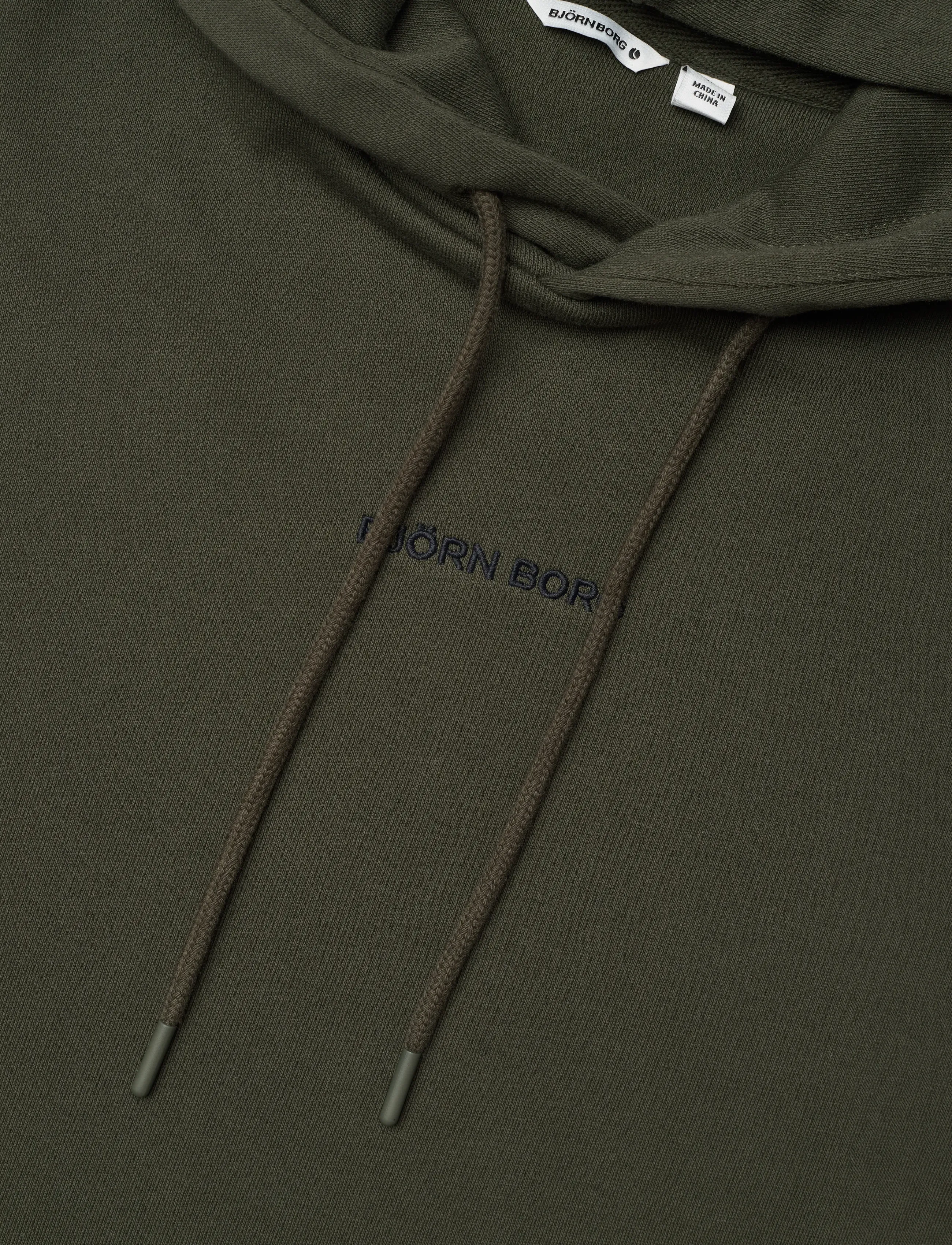 Björn Borg - BORG CLASSIC HOODIE - hættetrøjer - forest night - 2