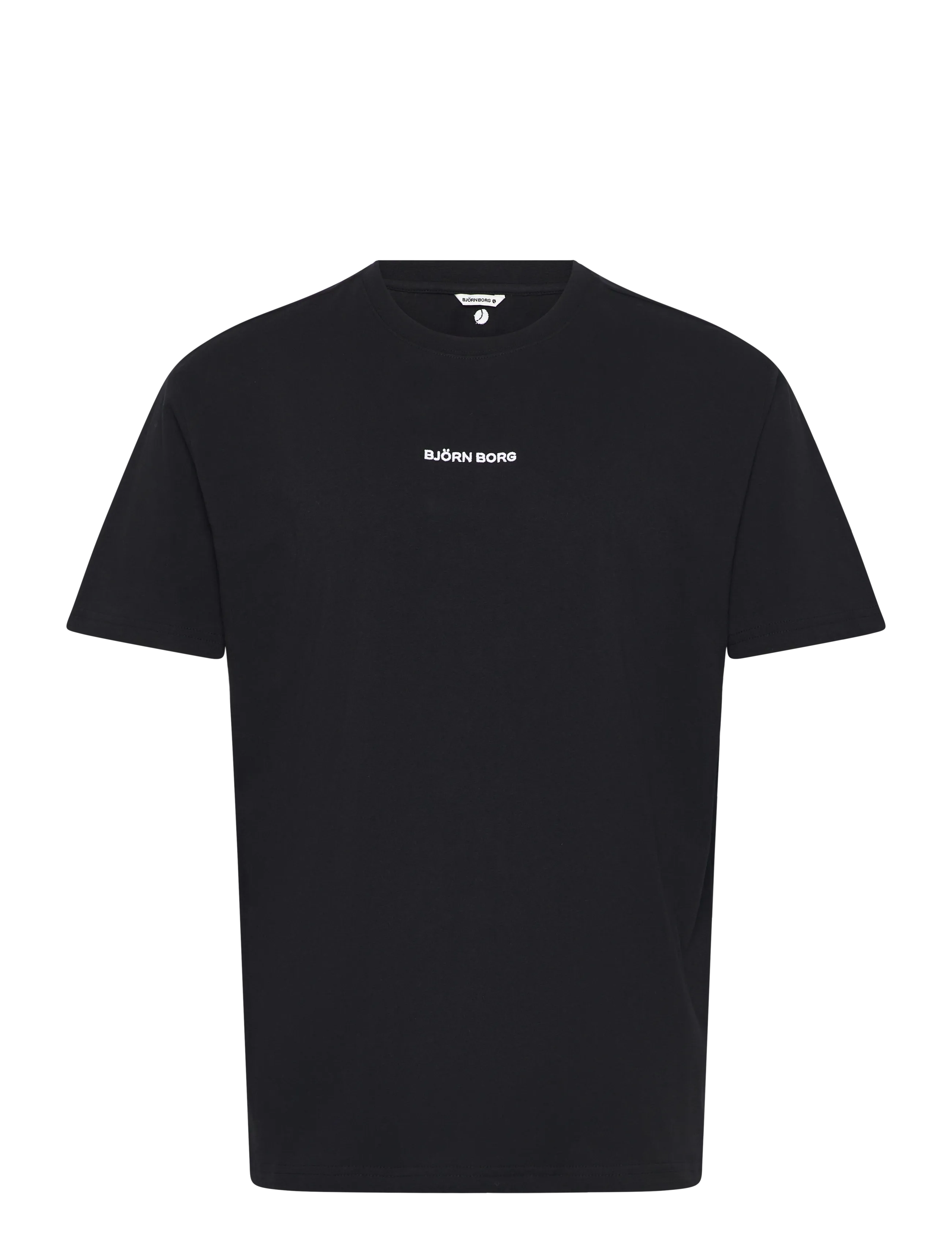 BJÖRN BORG Borg Klassisch T-Shirt Schwarz - M - Herren