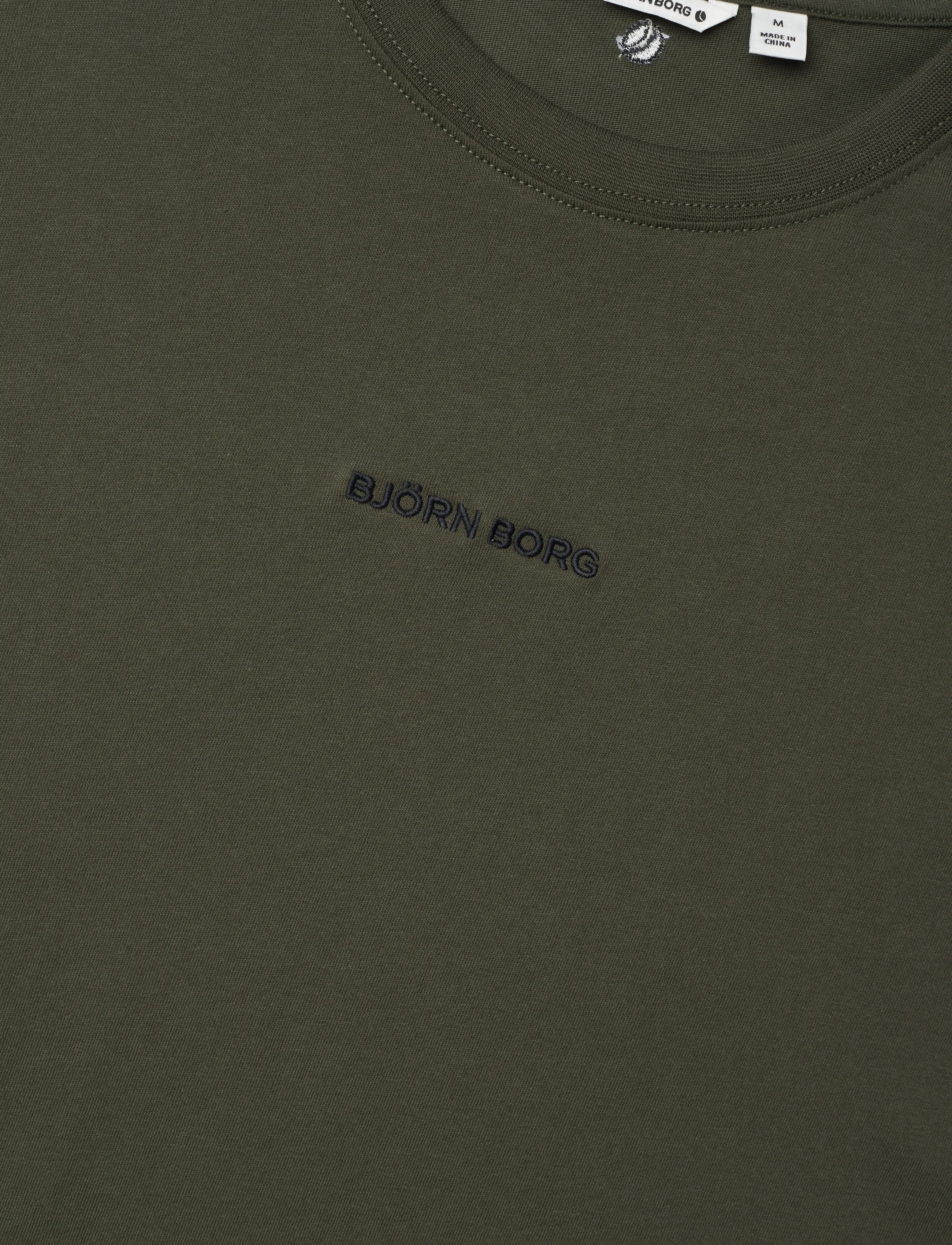 Björn Borg - BORG CLASSIC T-SHIRT - t-shirts - forest night - 2
