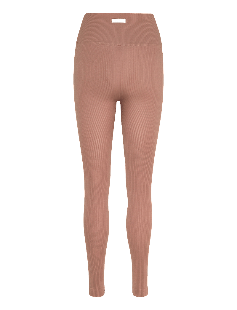 Björn Borg - STUDIO SEAMLESS RIBBED TIGHTS - træningstights - acorn - 1