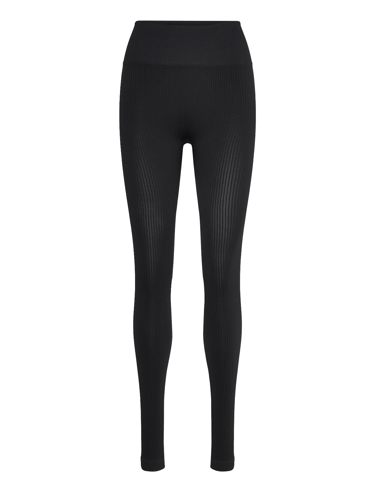 STUDIO SEAMLESS RIBBED TIGHTS - BLACK BEAUTY