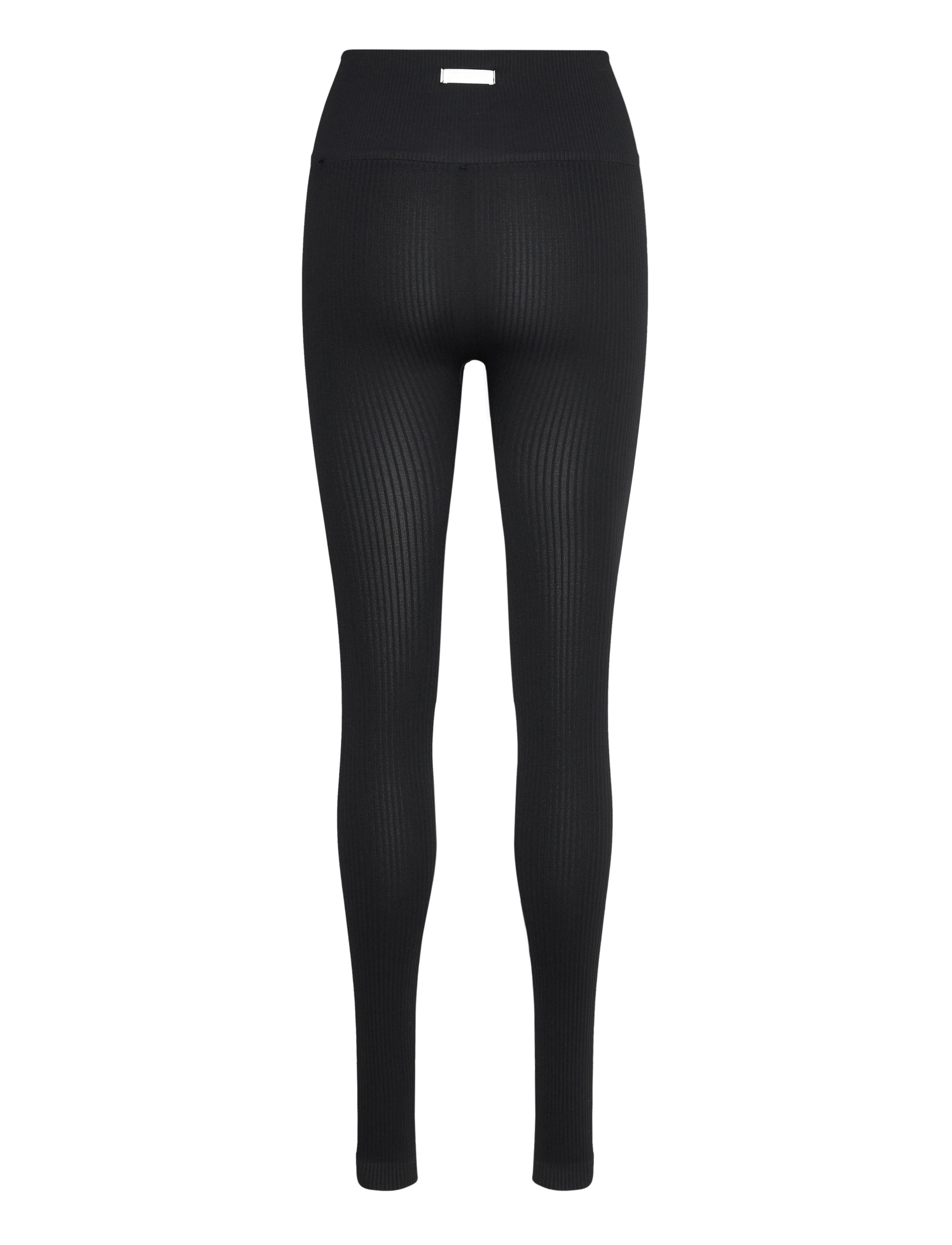 Björn Borg - STUDIO SEAMLESS RIBBED TIGHTS - volle länge - black beauty - 1