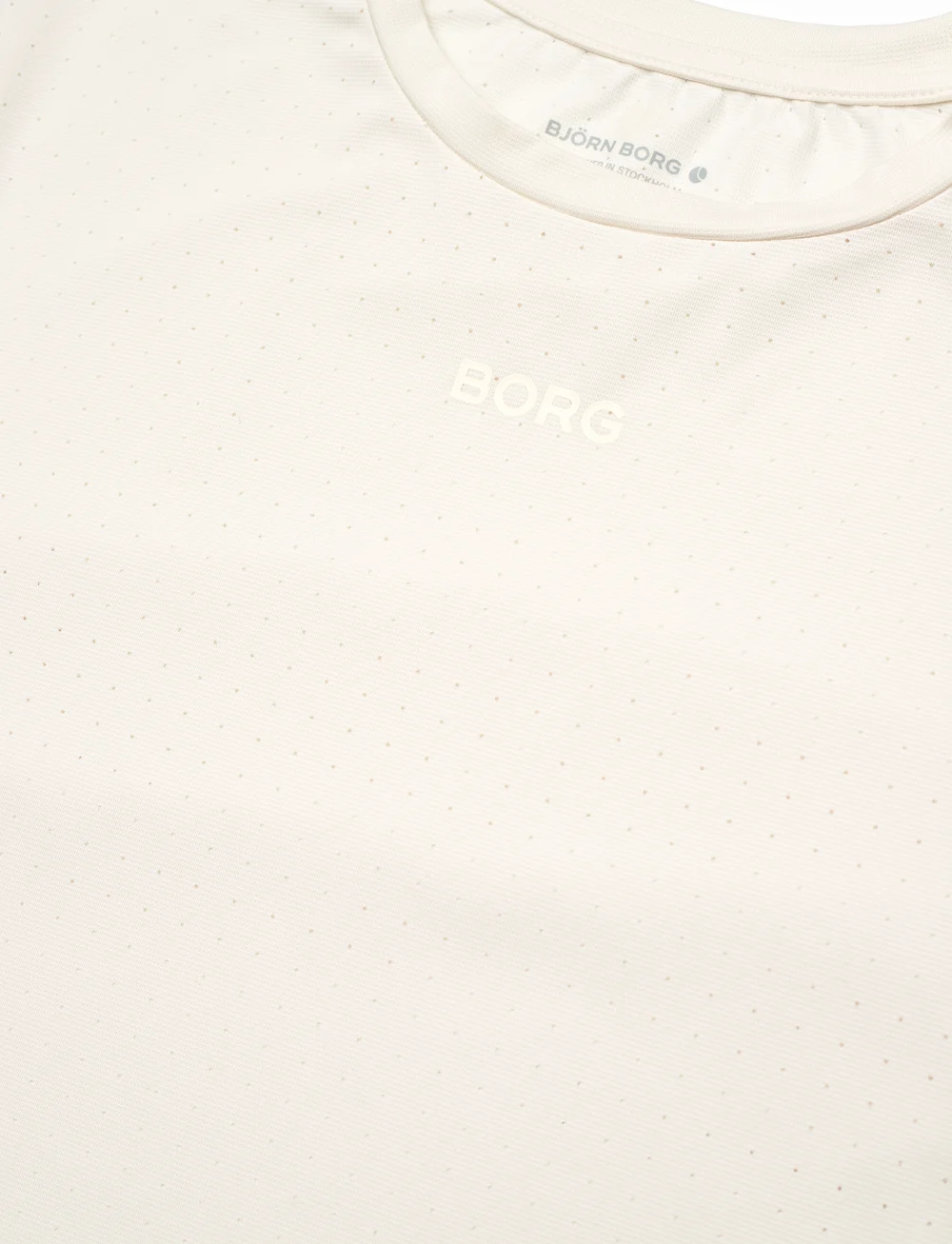 Björn Borg - BORG PERFORMANCE PERFORATED T-SHIRT - t-särgid - birch - 2