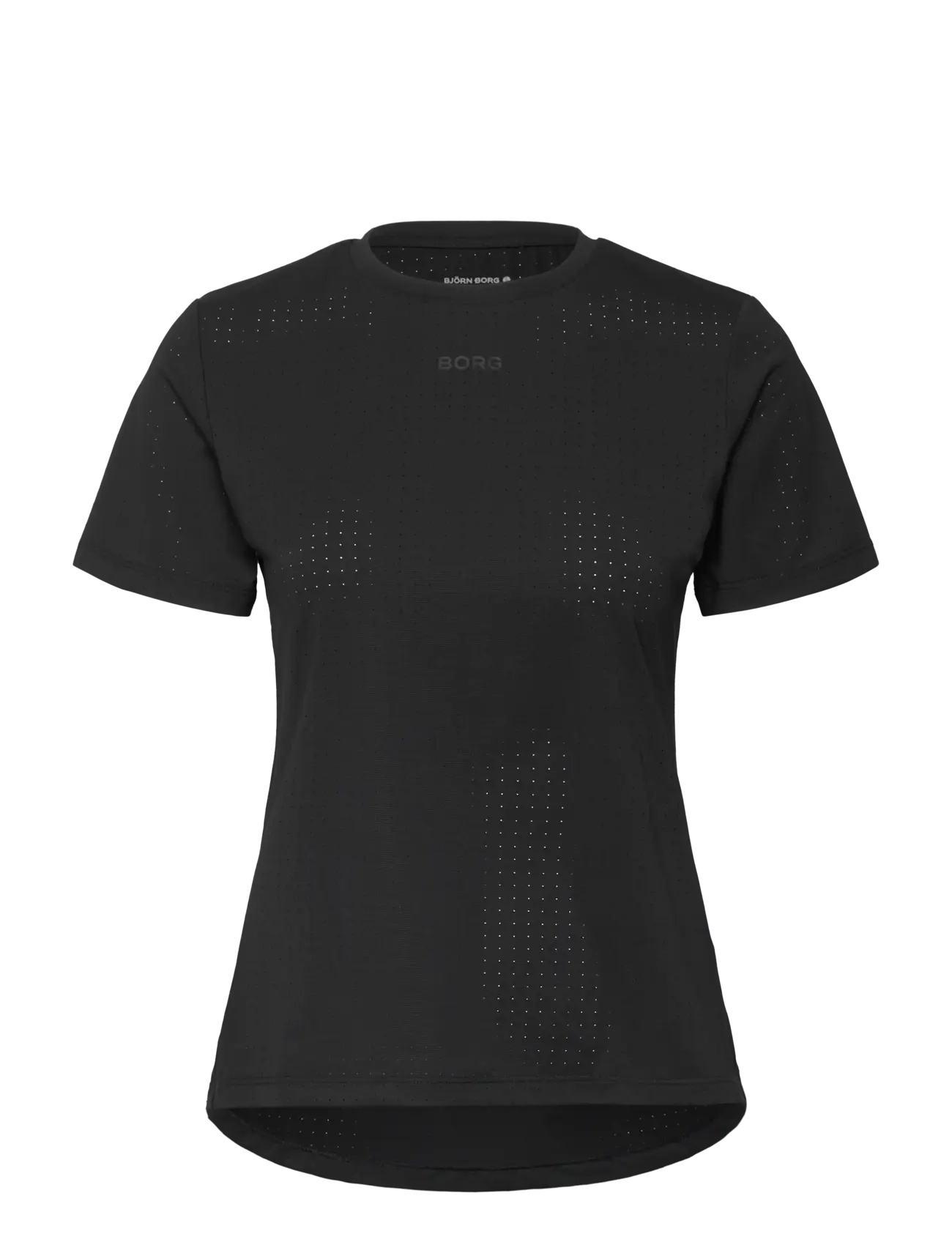 Björn Borg BORG PERFORMANCE PERFORATED T-SHIRT - Riided - BLACK BEAUTY / black