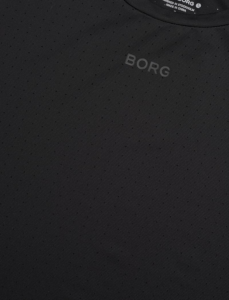 Björn Borg - BORG PERFORMANCE PERFORATED T-SHIRT - t-shirts - black beauty - 2