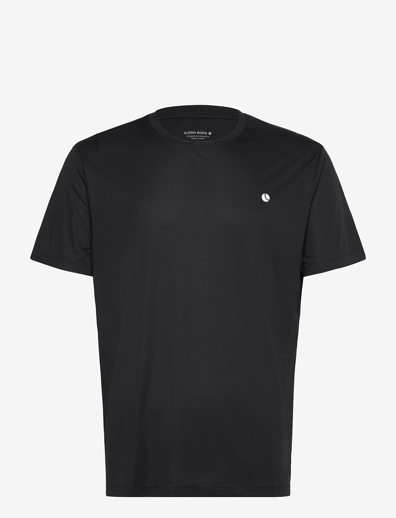 Björn Borg - ACE LIGHT T-SHIRT - t-shirts - black beauty - 0