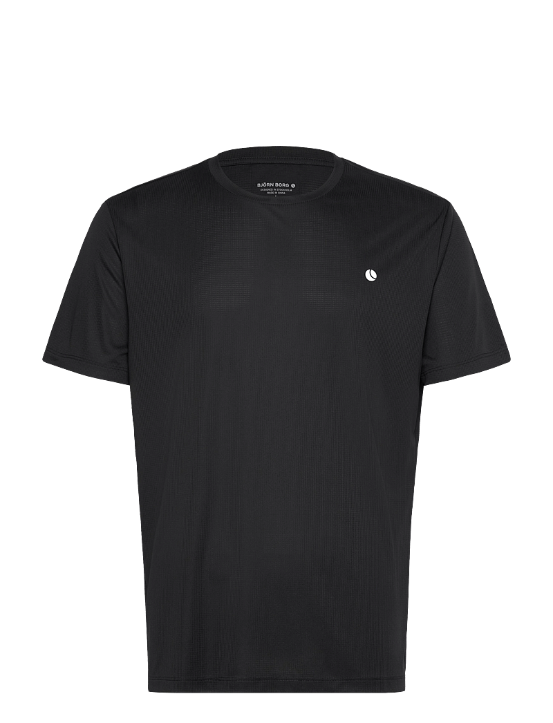 Björn Borg - ACE LIGHT T-SHIRT - t-shirts - black beauty - 0