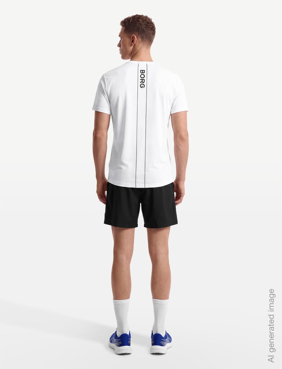 Björn Borg - ACE LIGHT T-SHIRT - t-shirts - brilliant white - 4