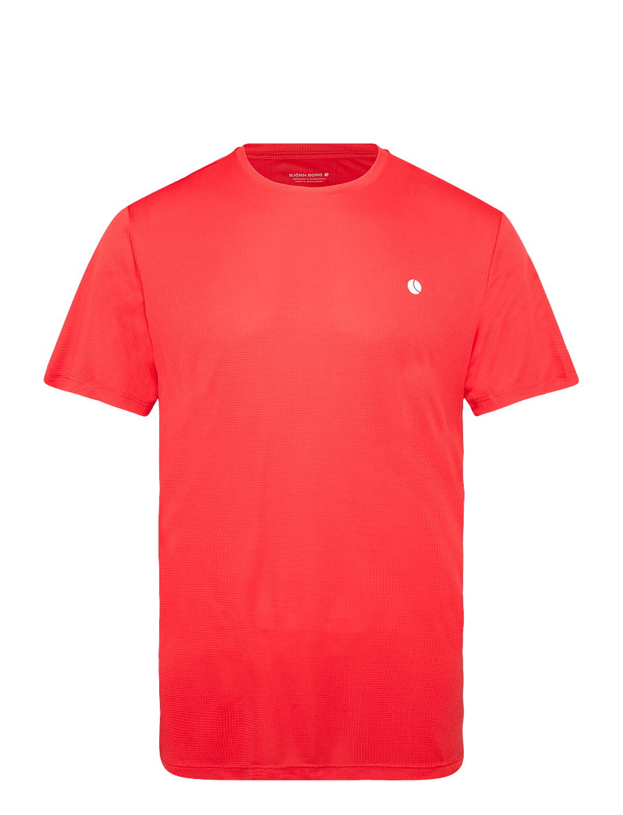 Björn Borg - ACE LIGHT T-SHIRT - t-shirts - flame scarlet - 0