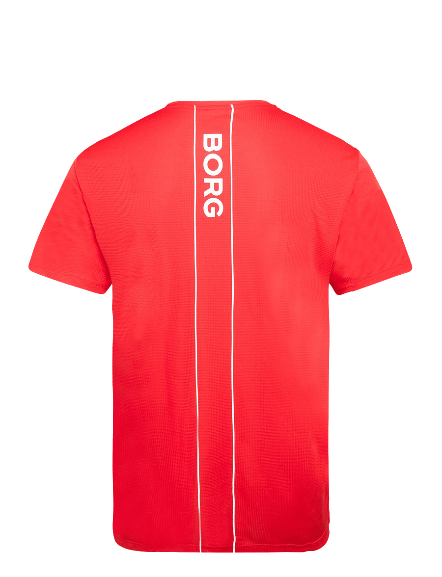 Björn Borg - ACE LIGHT T-SHIRT - t-shirts - flame scarlet - 1