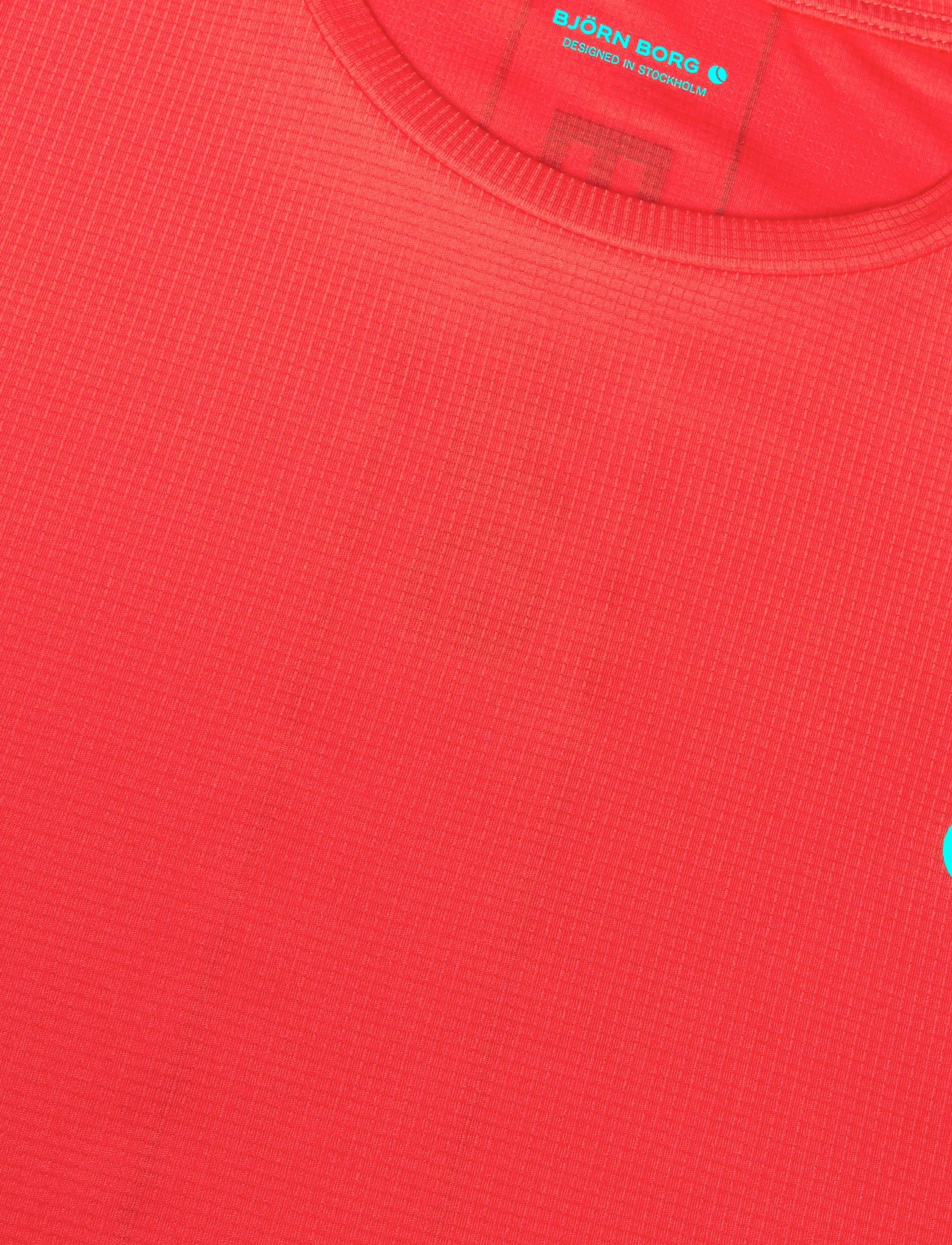 Björn Borg - ACE LIGHT T-SHIRT - t-särgid - flame scarlet - 2