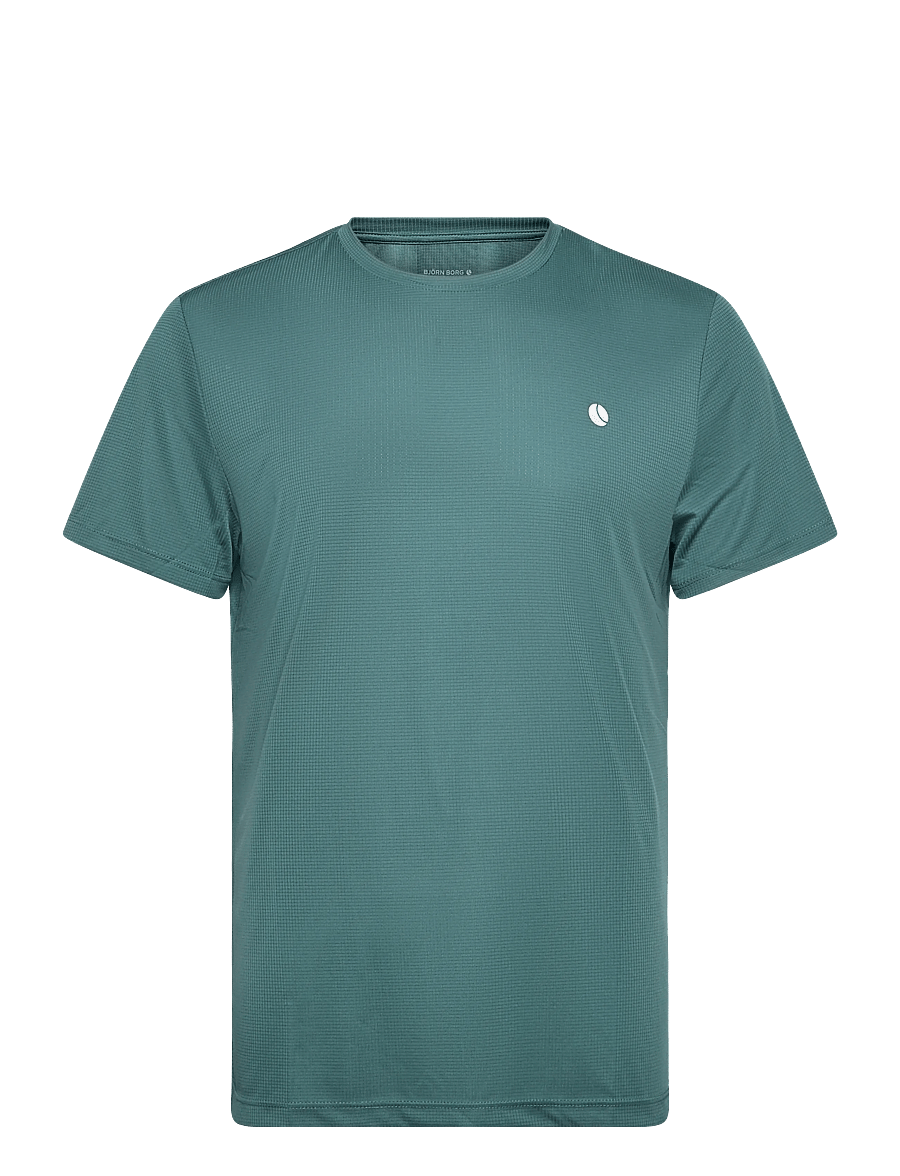 Björn Borg - ACE LIGHT T-SHIRT - t-shirts - mallard green - 0