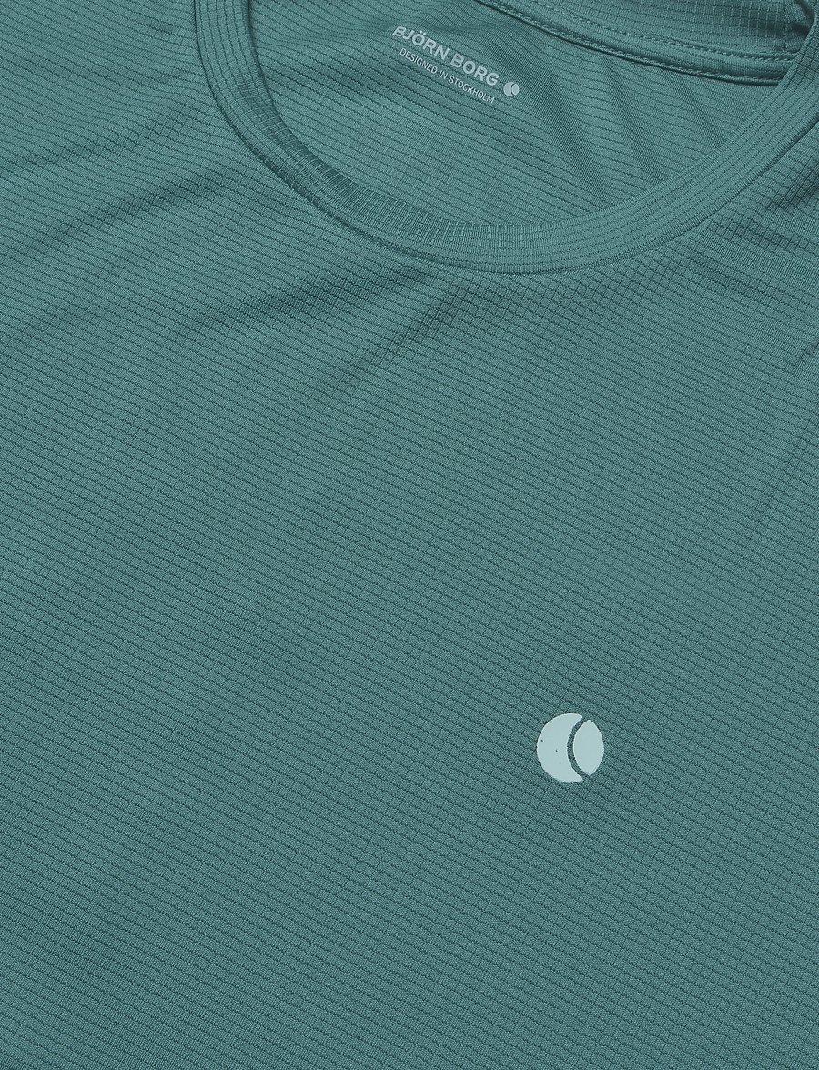 Björn Borg - ACE LIGHT T-SHIRT - t-shirts - mallard green - 2