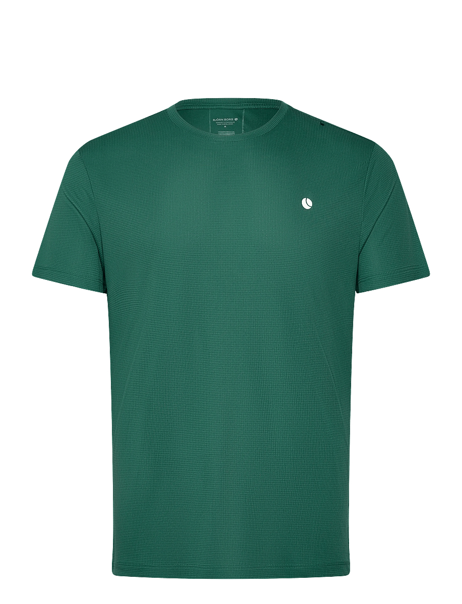 Björn Borg - ACE LIGHT T-SHIRT - t-shirts - posy green - 0