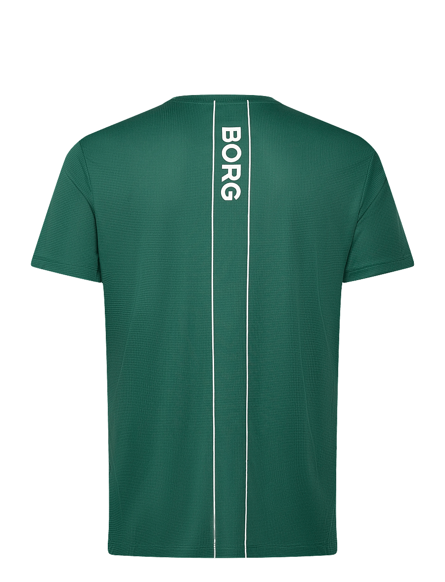 Björn Borg - ACE LIGHT T-SHIRT - t-shirts - posy green - 1