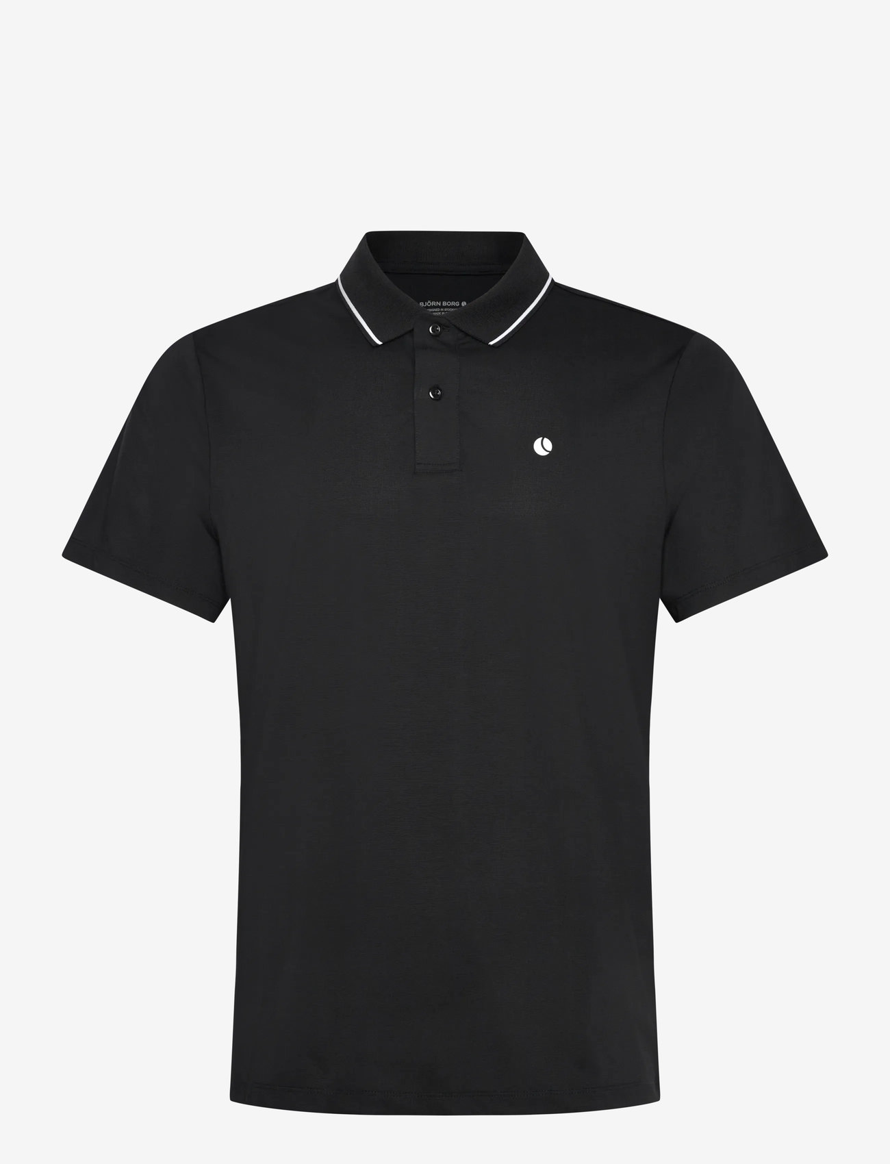 Björn Borg - ACE POLO SHIRT - polo's - black beauty - 0