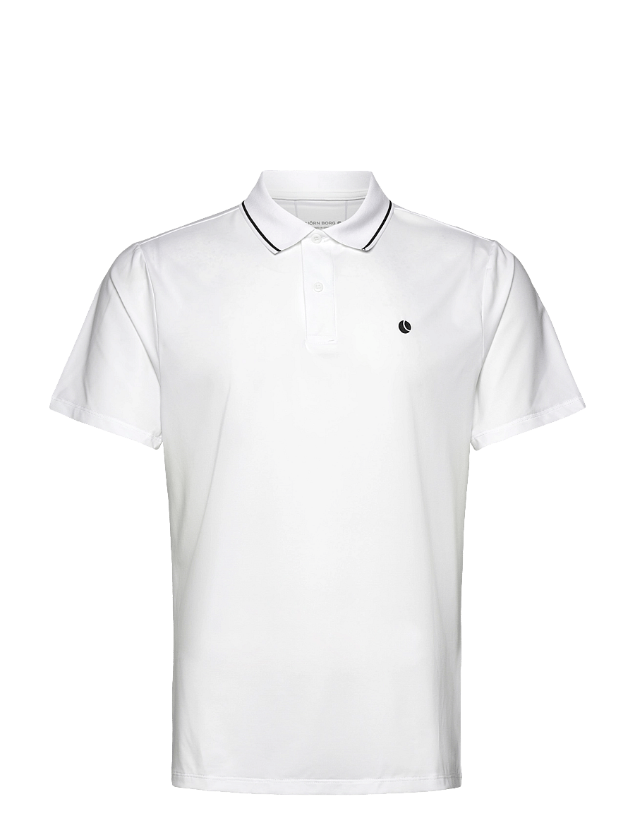 Björn Borg - ACE POLO SHIRT - alussärgid ja t-särgid - brilliant white - 1