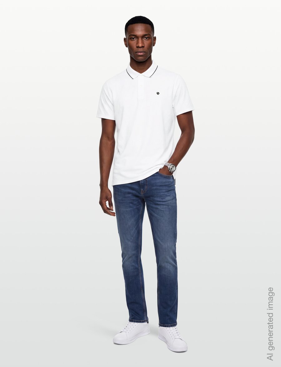 Björn Borg - ACE POLO SHIRT - alussärgid ja t-särgid - brilliant white - 0