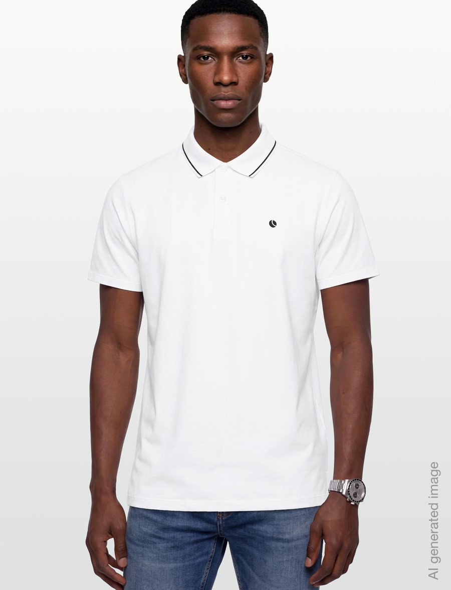 Björn Borg - ACE POLO SHIRT - alussärgid ja t-särgid - brilliant white - 3